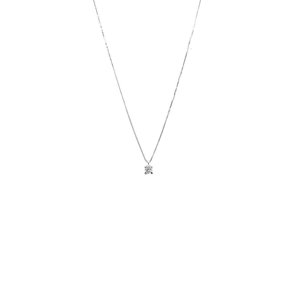 GENEVE CLASSIC NECKLACE 1.7 18K WHITE GOLD 42CM