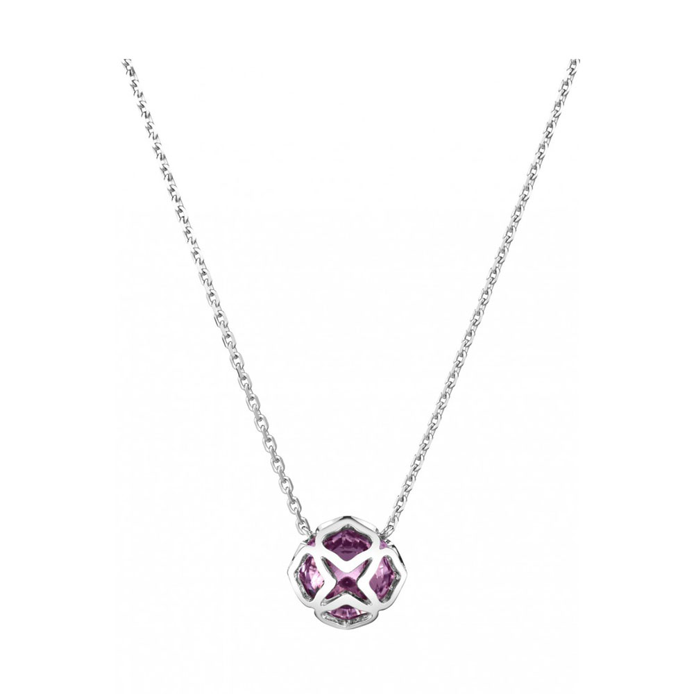 CHOPARD IMPERIALE CHAIN & PENDANT 5.65 18K WHITE GOLD 42CM