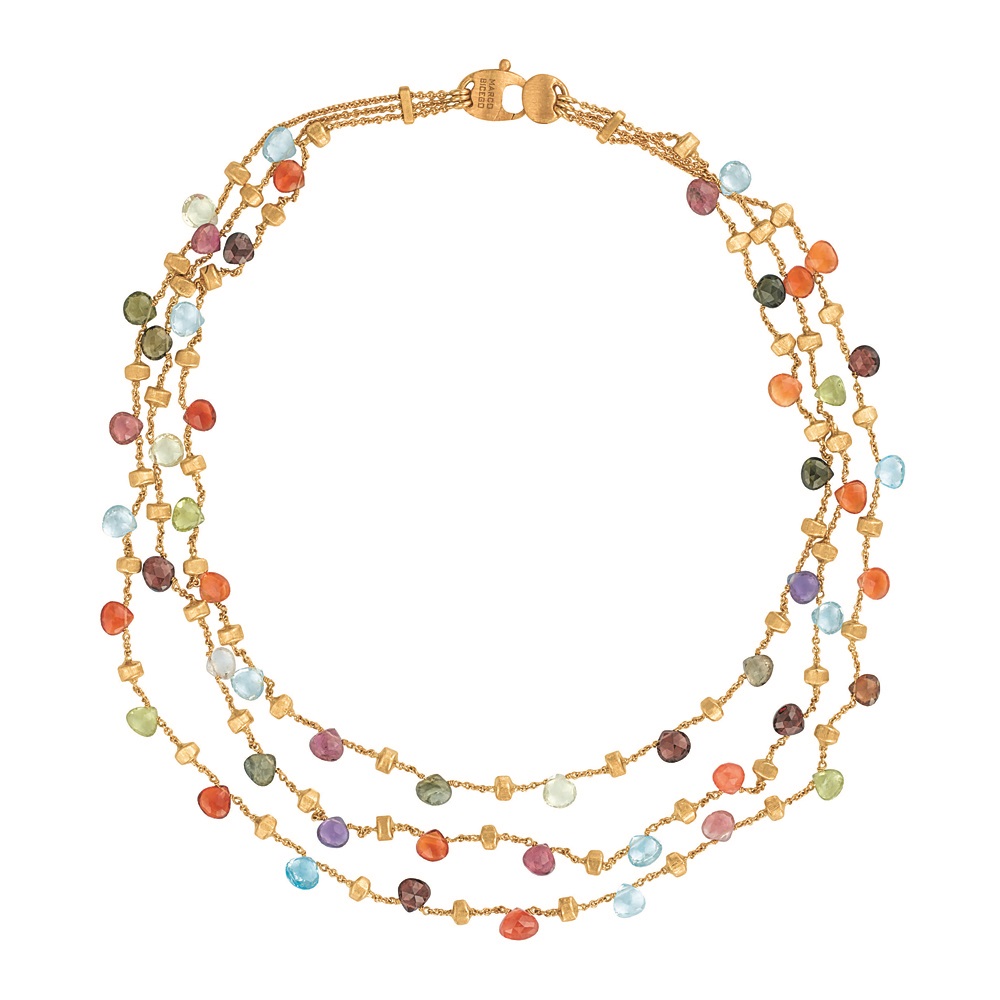 MARCO BICEGO PARADISE NECKLACE 28.6 18K YELLOW GOLD 42CM