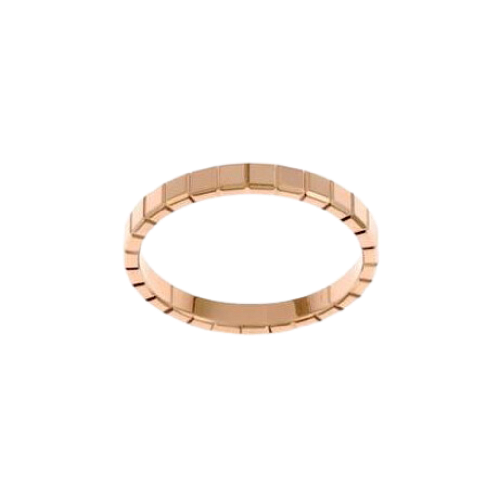 CHOPARD ICE CUBE RING 3.0 18K ROSE GOLD 15
