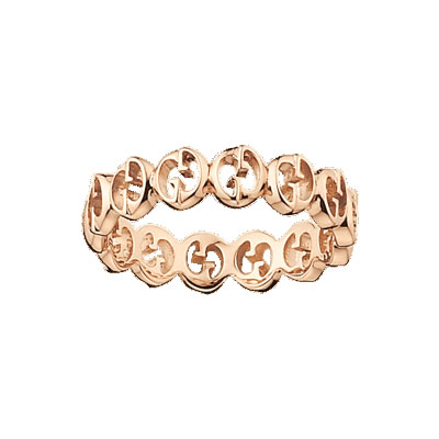 GUCCI GUCCI 1973 RING 2.7 18K ROSE GOLD 15