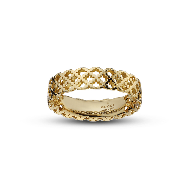 GUCCI DIAMANTISSIMA RING 3.0 18K YELLOW GOLD 16