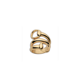 GUCCI HORSEBIT RING 0.0 18K YELLOW GOLD 15