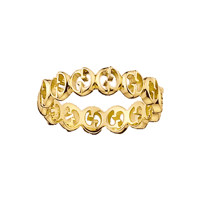 GUCCI GUCCI 1973 RING 0.0 18K YELLOW GOLD 15