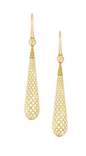 GUCCI DIAMANTISSIMA EARRINGS 0.0 18K YELLOW GOLD