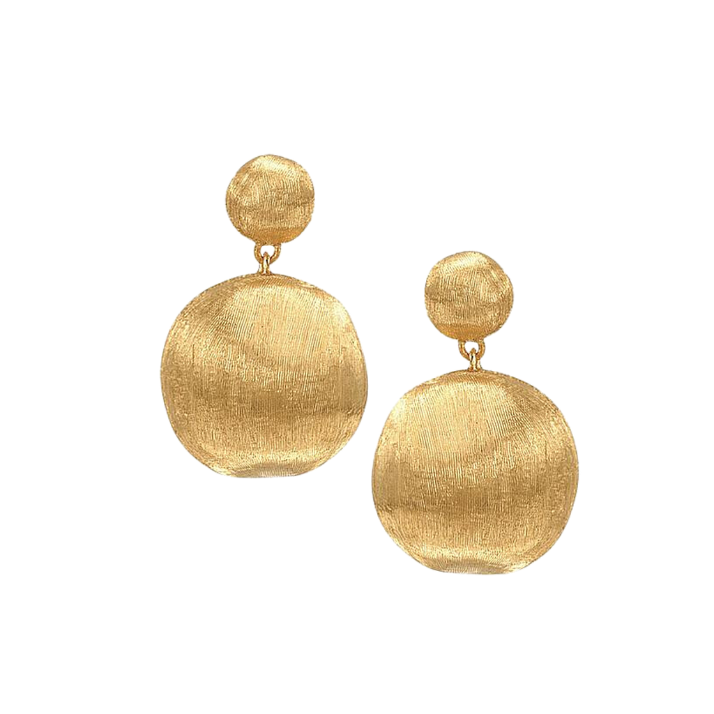 MARCO BICEGO AFRICA EARRINGS 6.13 18K YELLOW GOLD