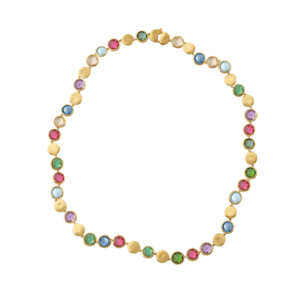 MARCO BICEGO JAIPUR NECKLACE 16.95 18K YELLOW GOLD 48,50CM