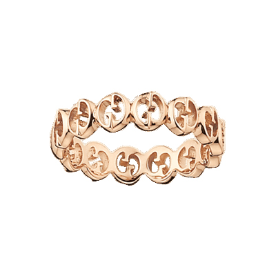 GUCCI GUCCI 1973 RING 0.0 18K ROSE GOLD 13