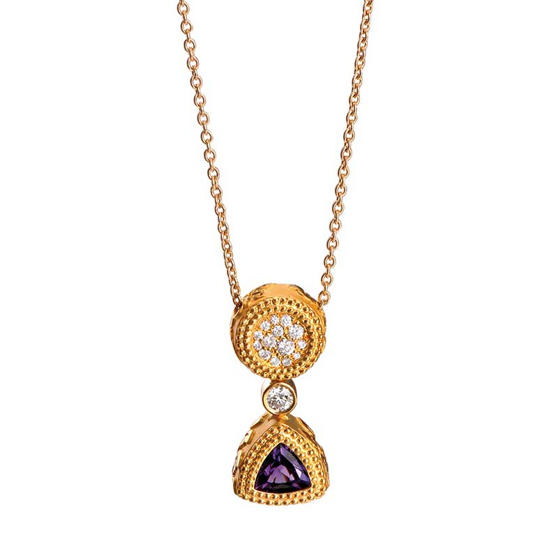 CARRERA Y CARRERA TESGOLDS DEL IMPERIO PENDANT 6.22 18K YELLOW GOLD