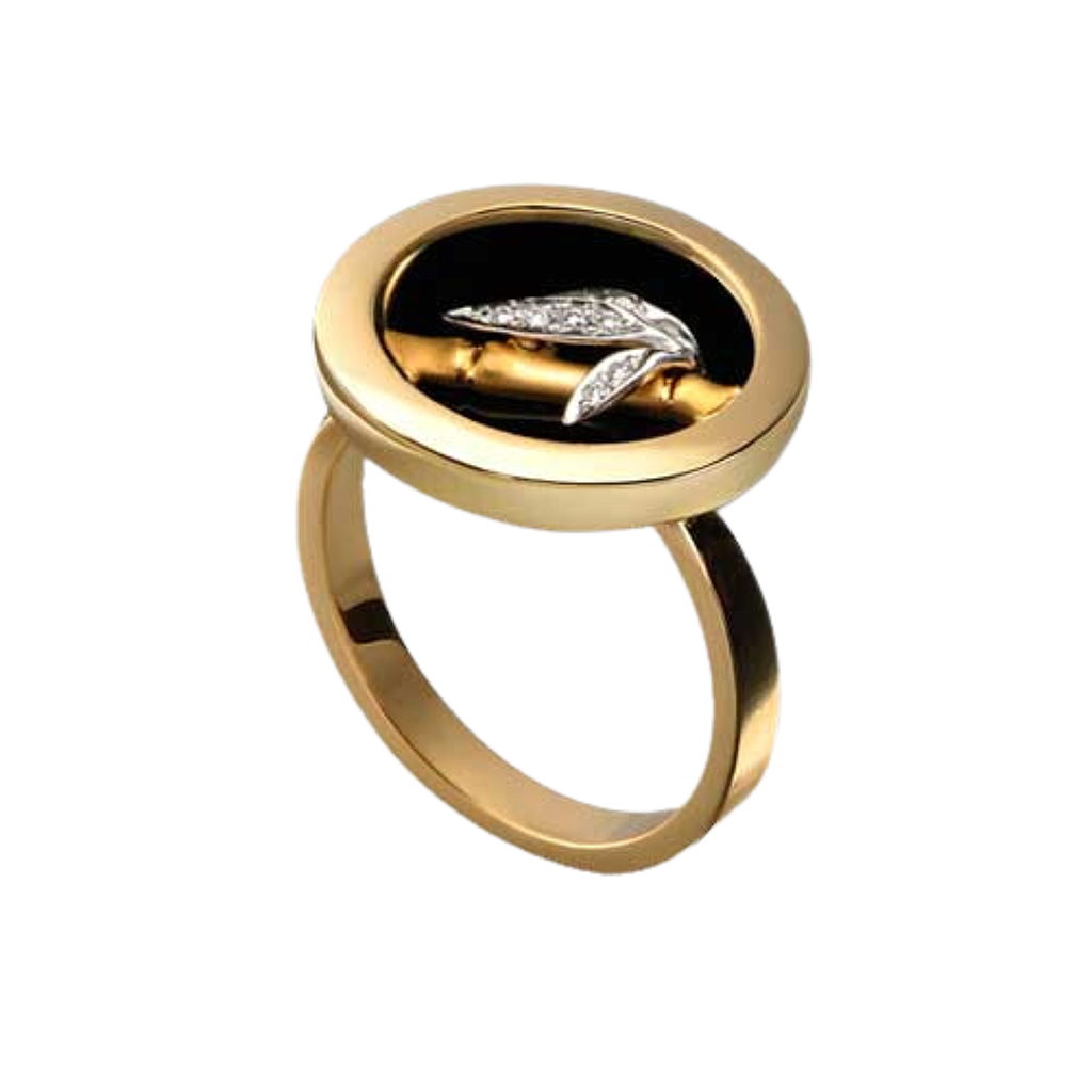 CARRERA Y CARRERA RING 8.54 18K YELLOW GOLD 14