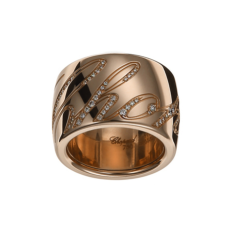CHOPARD CHOPARDISSIMO RING 23.9 18K ROSE GOLD 55