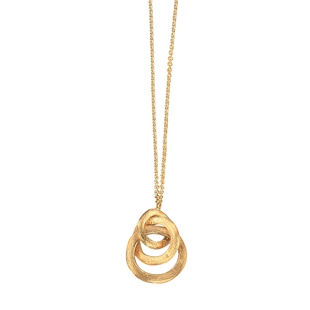 MARCO BICEGO JAIPUR LINK NECKLACE 7.3 18K YELLOW GOLD 42CM