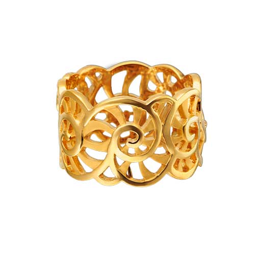 CARRERA Y CARRERA MEDITERRANEO RING 6.7 18K YELLOW GOLD 15