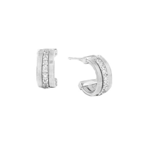 MARCO BICEGO GOA EARRINGS 3.72 18K WHITE GOLD