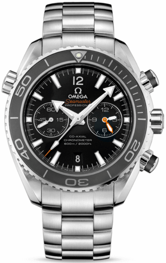 SEAMASTER PLANET OCEAN 600M CO AXIAL CHRONO AUTOMATIC 45,5MM STEEL BLACK STEEL