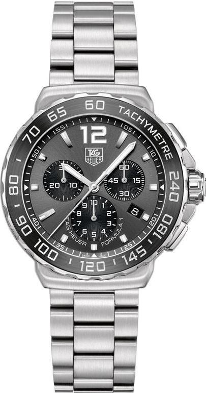 FORMULA 1 CHRONOGRAPH QUARTZ 42MM STEEL GREY STEEL