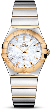 CONSTELLATION QUARTZ 27MM QUARTZ 27MM STEEL MOTHER OF PEARL STEEL & GOLD
