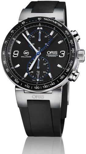 WILLIAMS F1 TEAM CHRONOGRAPH AUTOMATIC 44MM STEEL BLACK RUBBER