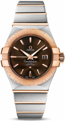 CONSTELLATION CO AXIAL 31MM AUTOMATIC 31MM STEEL BLACK STEEL & ROSE GOLD