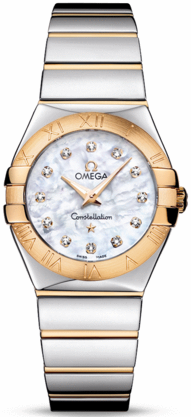 CONSTELLATION QUARTZ 27MM QUARTZ 27MM STEEL MOTHER OF PEARL STEEL & GOLD