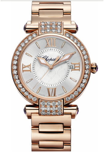 IMPERIALE GOLD QUARTZ 36MM ROSE GOLD SILVER ROSE GOLD