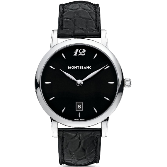 STAR CLASSIQUE DATE QUARTZ 39MM STEEL ALLIGATOR