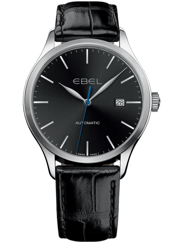 100 AUTOMATIC 40MM STEEL BLACK ALLIGATOR