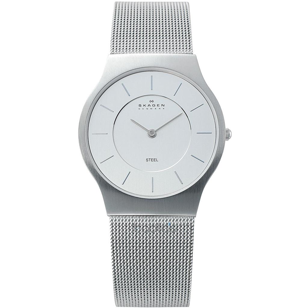 CLASSIC QUARTZ 34MM STEEL SILVER MILANAISE