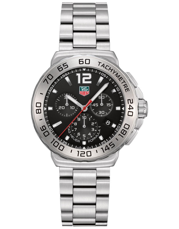 FORMULA 1 CHRONOGRAPH QUARTZ 42MM STEEL BLACK STEEL