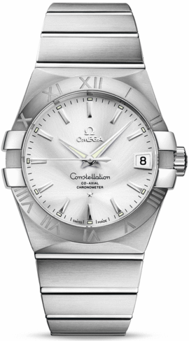 CONSTELLATION CO AXIAL 38MM AUTOMATIC 38MM STEEL SILVER STEEL