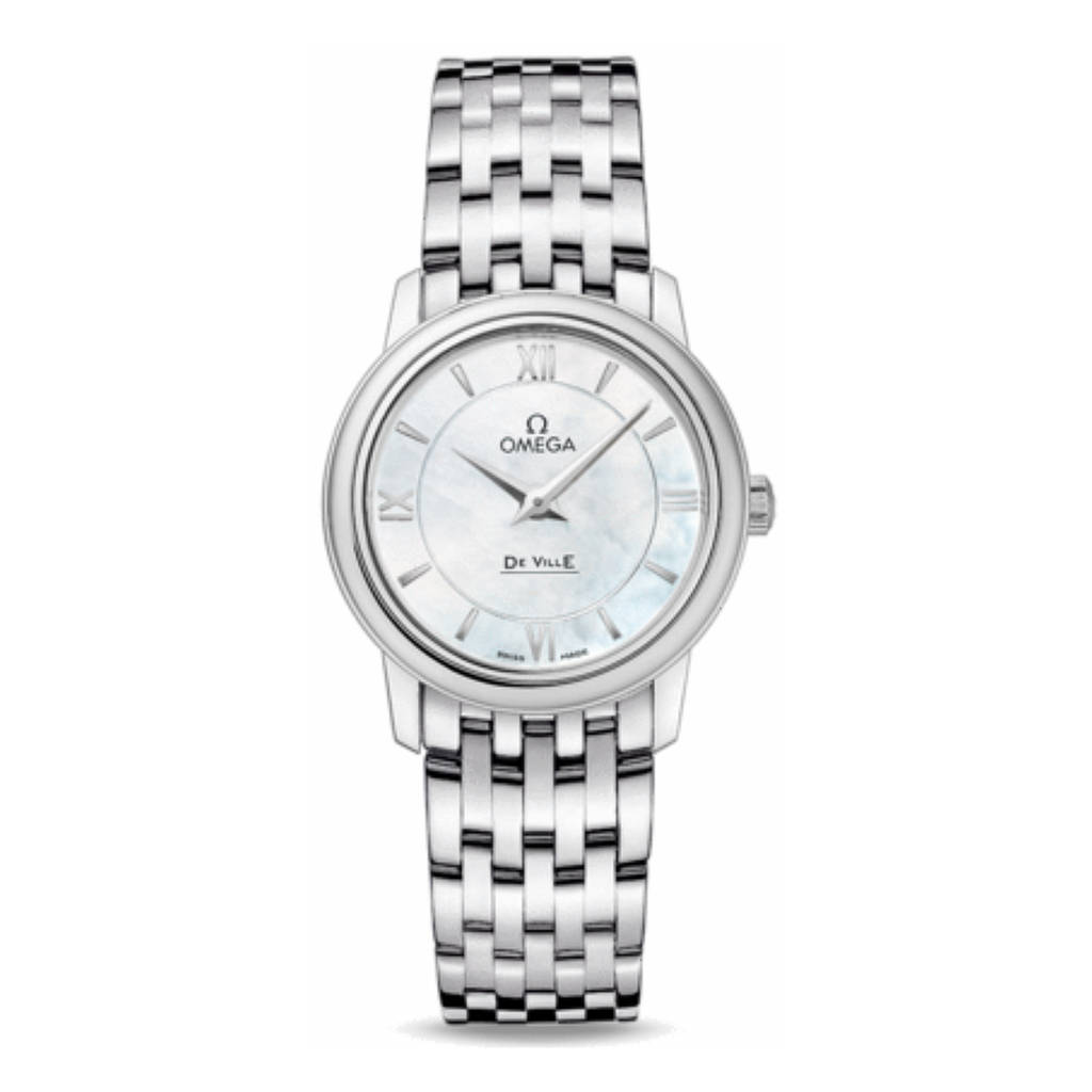 DE VILLE PRESTIGE QUARTZ 27,4MM STEEL WHITE STEEL