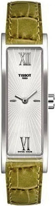 T-TREND TANG BUCKLEPPY CHIC QUARTZ 14MM STEEL SILVER ALLIGATOR