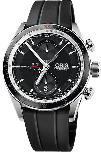 ARTIX GT CHRONO AUTOMATIC 44MM STEEL BLACK RUBBER