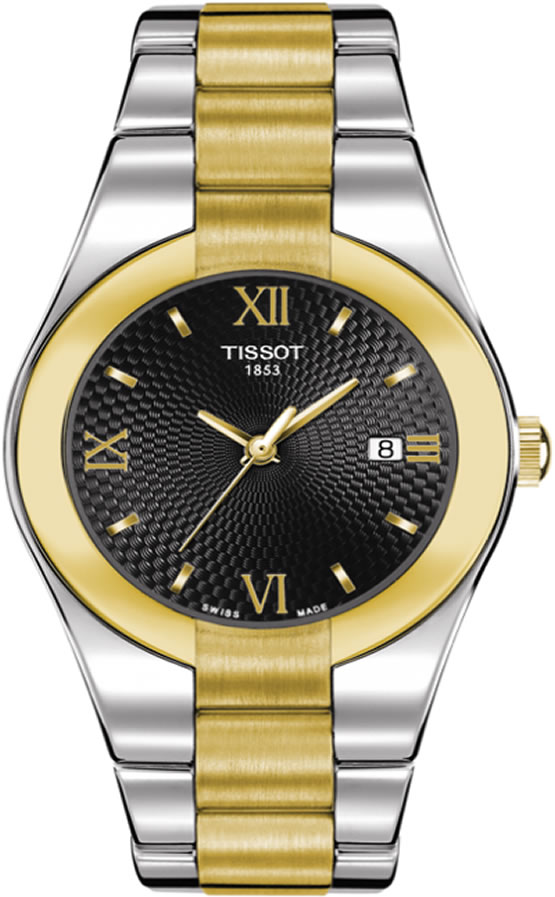 T-TREND GLAMSPORT 32MM STEEL & GOLD BLACK STEEL & GOLD