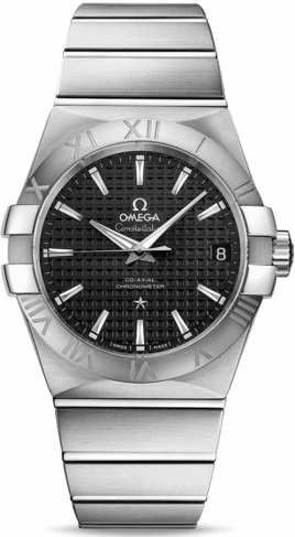 CONSTELLATION CO AXIAL 38MM AUTOMATIC 38MM STEEL BLACK STEEL