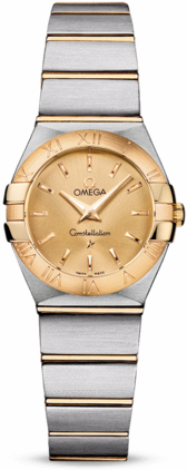 CONSTELLATION QUARTZ 24MM QUARTZ 24MM STEEL CHAMPAGNE STEEL & GOLD