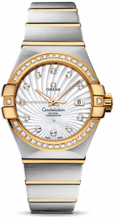 CONSTELLATION CO AXIAL 31MM AUTOMATIC 31MM STEEL SILVER STEEL & GOLD