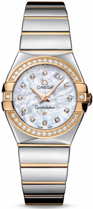 CONSTELLATION QUARTZ 27MM QUARTZ 27MM STEEL MOTHER OF PEARL STEEL & GOLD