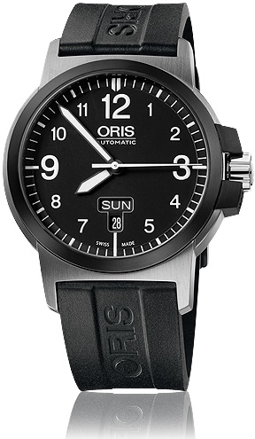 BC3 ADVANCED DAY DATE AUTOMATIC 42MM STEEL BLACK RUBBER