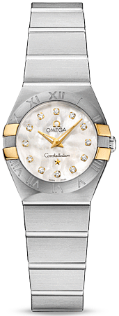 CONSTELLATION QUARTZ 24MM QUARTZ 24MM STEEL MOTHER OF PEARL STEEL