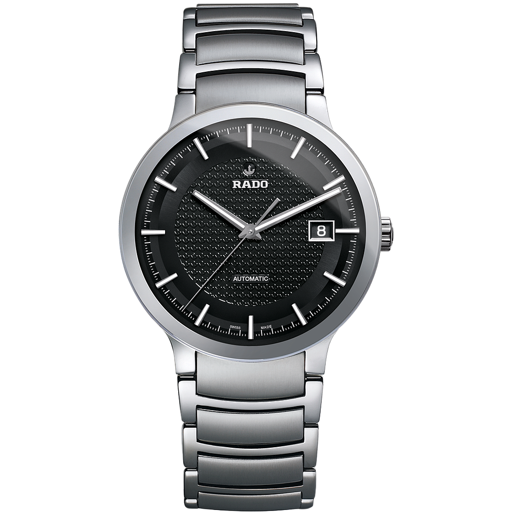 CENTRIX SILVER AUTOMATIC 38MM STEEL BLACK STEEL
