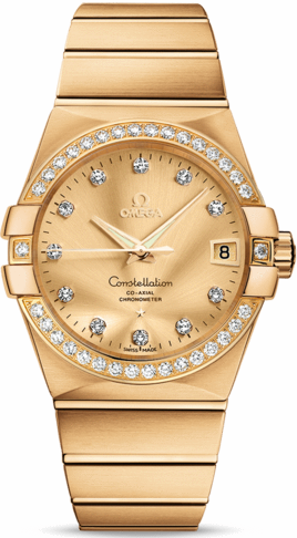 CONSTELLATION CO AXIAL 38MM AUTOMATIC 38MM CHAMPAGNE GOLD