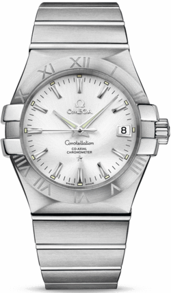 CONSTELLATION CO AXIAL 35MM AUTOMATIC 35MM STEEL SILVER STEEL