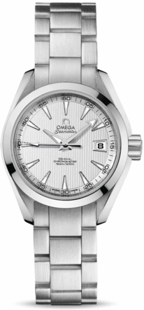 SEAMASTER AQUA TERRA 150M CO AXIAL AUTOMATIC 30MM STEEL SILVER STEEL