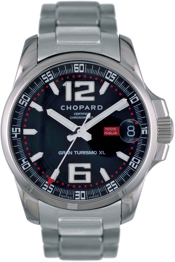 MILLE MIGLIA MILLE MIGLIA GRAN TURISMO XL AUTOMATIC 44MM STEEL BLACK STEEL