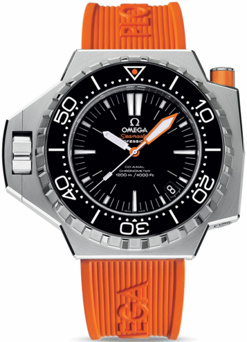 SEAMASTER PLOPROF 1200M CO AXIAL AUTOMATIC 55MM STEEL BLACK RUBBER