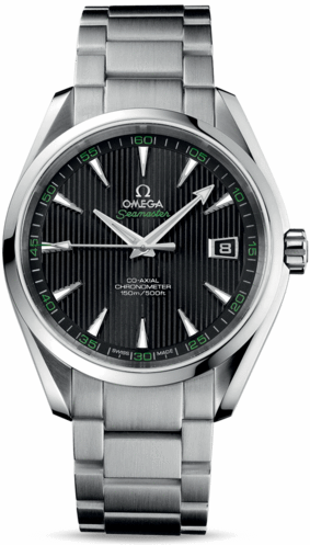 SEAMASTER AQUA TERRA 150M CO AXIAL AUTOMATIC 41,5MM STEEL BLACK STEEL