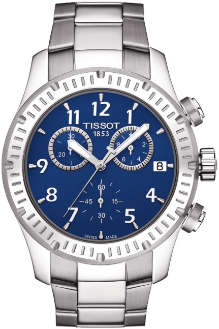 T-SPORT V8 QUARTZ 42,5MM STEEL BLUE STEEL