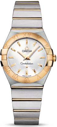 CONSTELLATION QUARTZ 27MM QUARTZ 27MM STEEL SILVER STEEL & GOLD