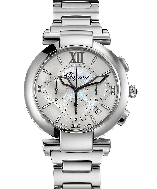 IMPERIALE CHRONO AUTOMATIC 40MM STEEL MOTHER OF PEARL STEEL